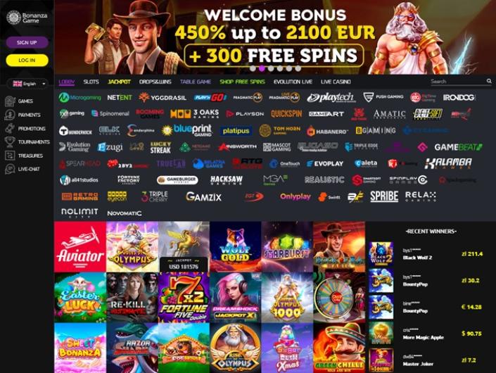 BonanzaGame Casino - Odkryj swoją ulubioną grę i wygrywaj!