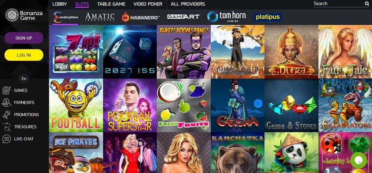 BonanzaGame Casino - Odkryj swoją ulubioną grę i wygrywaj!
